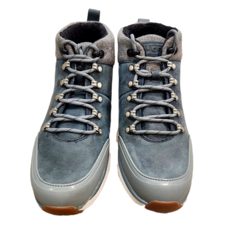 UGG Waterproof Olivert LEATHER & Fleece, Norse Green, US Men's 10 - Picture 8 of 8